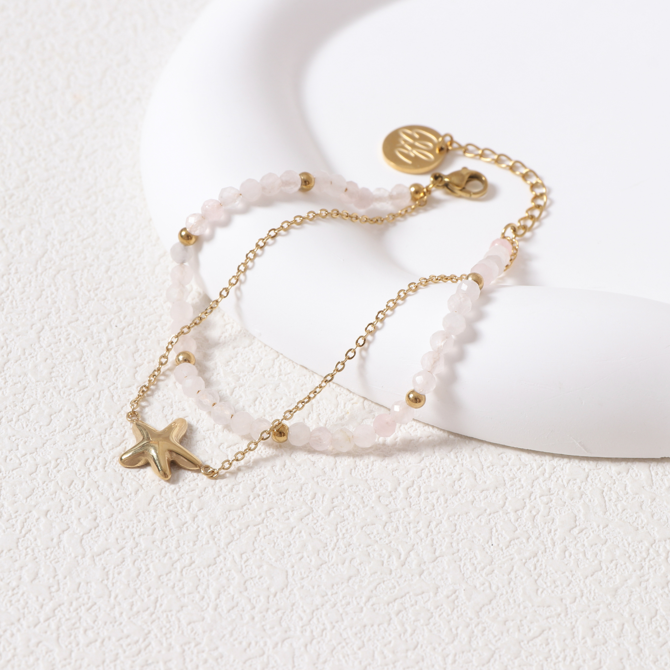 Armband "Golden Sea  Star"