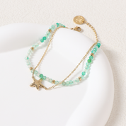 Armband "Golden Sea  Star"